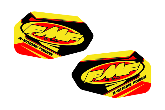 STICKER SILENCIEUX "FACTORY" POUR FMF 2T SHORTY – CONFIGURABLE