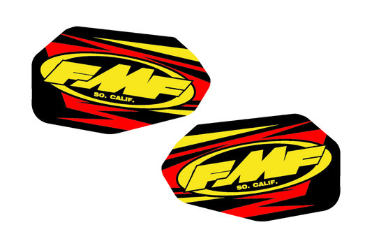 STICKER SILENCIEUX "THUNDER" POUR FMF 2T SHORTY – CONFIGURABLE