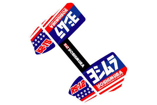 STICKER SILENCIEUX "COUNTRY" POUR YOSHIMURA RS-12 – Configurable