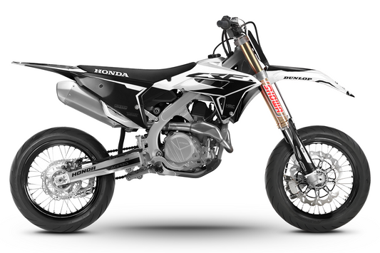 Kit déco motocross “Modern” Honda CR - CRF Blanc