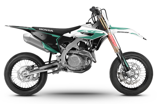 Kit déco motocross “Modern” Honda CR - CRF Turquoise