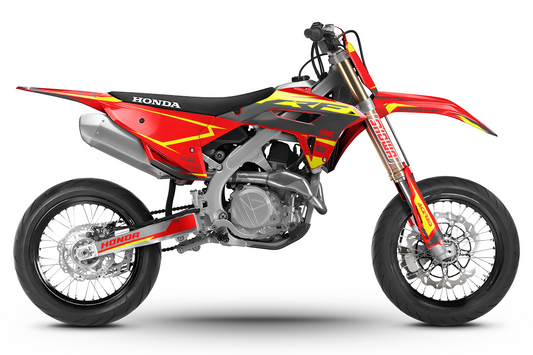 Kit déco motocross “Thunder” Honda CR - CRF Rouge