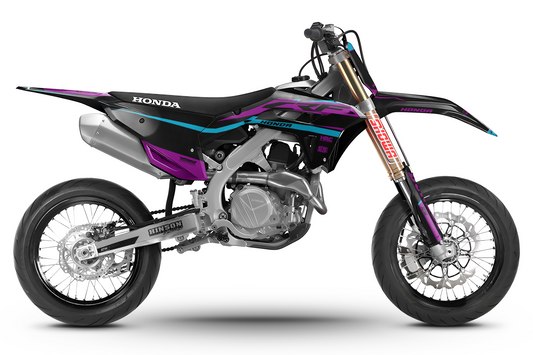 Kit déco motocross “Torck” Honda CR - CRF Violet