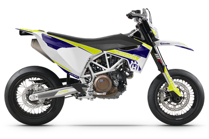 Kit déco motocross “Block” Husqvarna 701 Bleu