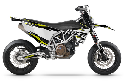 Kit déco motocross “Thunder” Husqvarna 701 Blanc