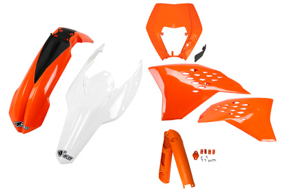 KIT PLASTIQUE COMPLET KTM EXC/EXCF 2008 À 2011