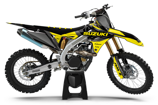 Kit déco motocross “Classic” Suzuki 450 RM-Z Noir