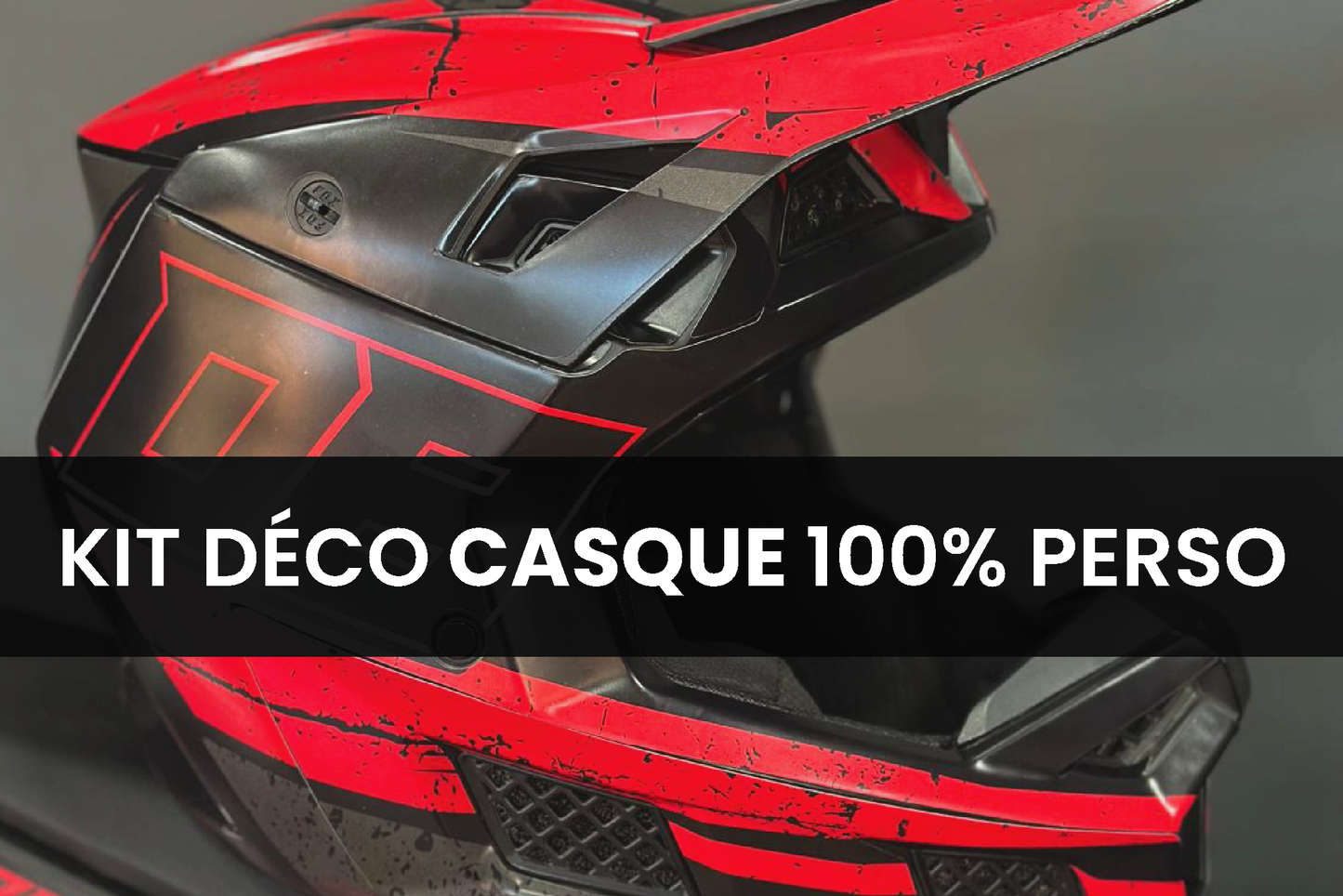 Kit déco complet de Casque - 100% perso