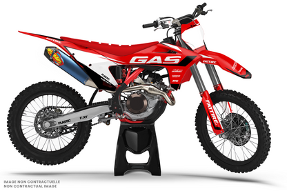 KIT DÉCO MOTOCROSS “GROUND” POUR GASGAS EC-ECF ROUGE