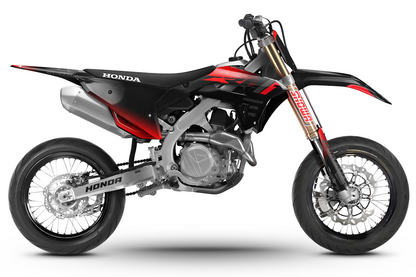 Kit déco motocross “Gradient” Honda CR - CRF Noir