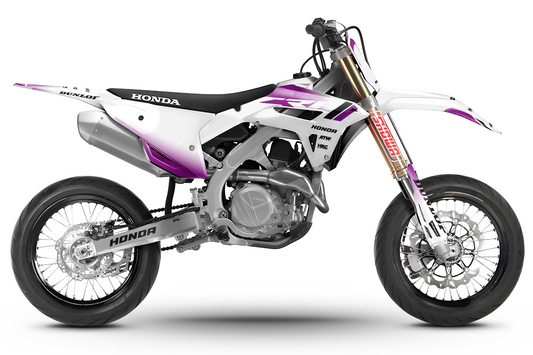 Kit déco motocross “Gradient” Honda CR - CRF Violet