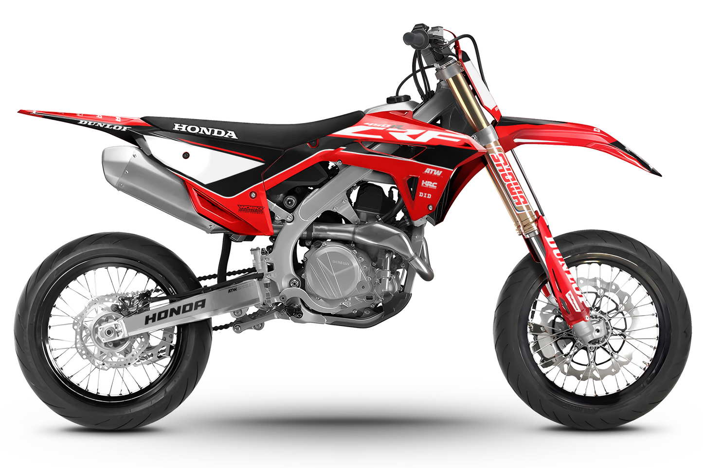 Kit déco motocross “Horizon” Honda CR - CRF Noir