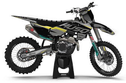 Kit déco motocross “Grow” Husqvarna Gris