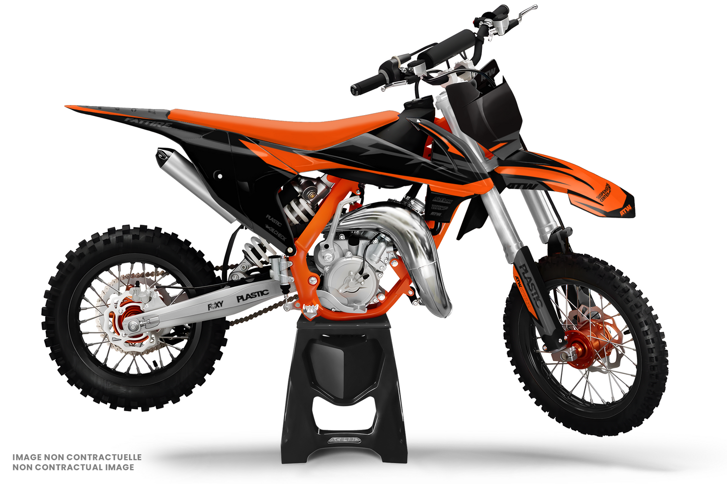 KIT DÉCO MOTOCROSS “RIFT” POUR KTM SX 85 NOIR