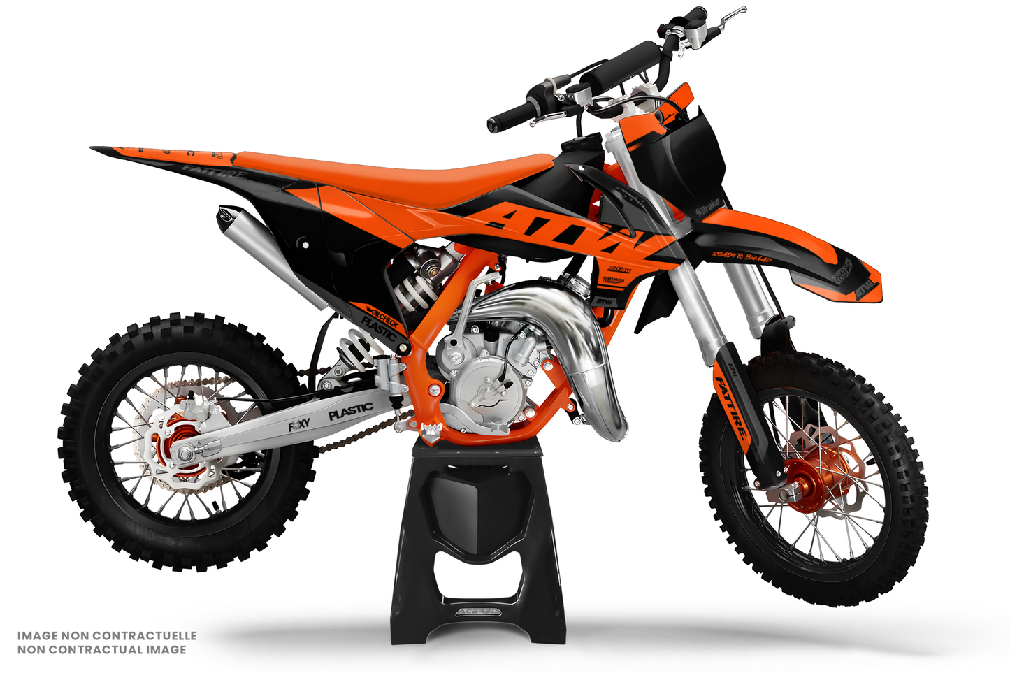 KIT DÉCO MOTOCROSS “SIGNATURE” POUR KTM SX 85 NOIR