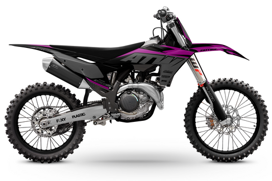 Kit déco Motocross "BIG" Pour KTM SX-SXF Violet