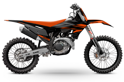 Kit déco Motocross "CUTZ" Pour KTM SX-SXF Orange