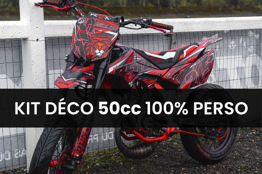 Kit déco Moto 50cc - 100% Perso