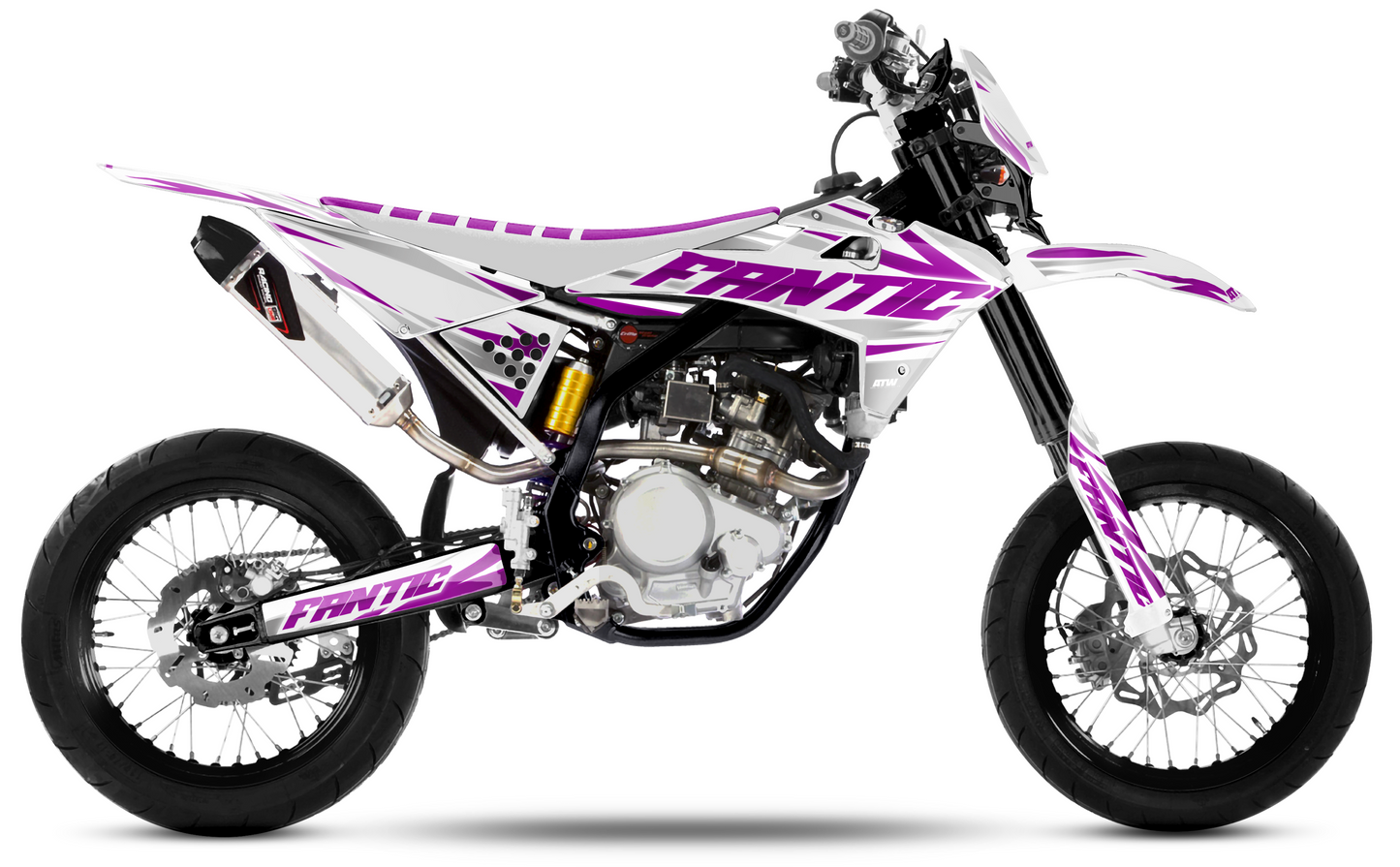 Kit déco Mécaboite 50cc “Thunder-White” pour Tout Modèles