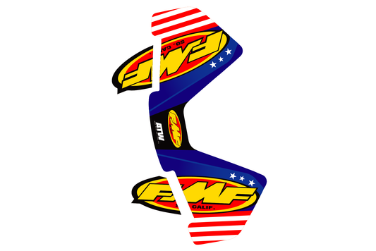 STICKER SILENCIEUX "COUNTRY" POUR FMF 4.1 (4T)