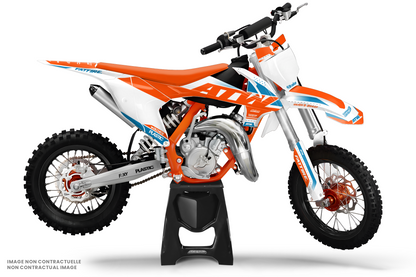 KIT DÉCO MOTOCROSS “SIGNATURE” POUR KTM SX-E 5 BLANC